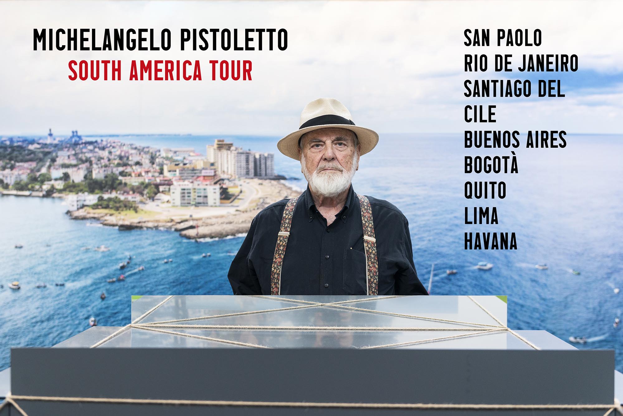 Michelangelo Pistoletto - SOUTH AMERICA TOUR